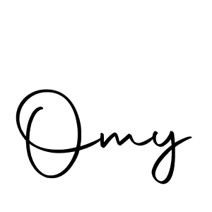 Omy stylish signature style. Best Handwritten Sign (Autography-DOLnW) for my name. Handwritten Signature Collection Ideas for my name Omy. Omy signature style 10 images and pictures png