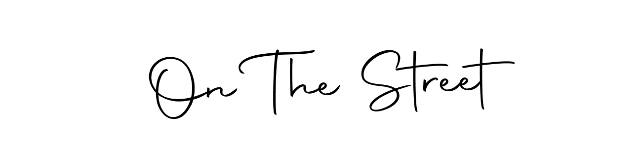 How to Draw On The Street signature style? Autography-DOLnW is a latest design signature styles for name On The Street. On The Street signature style 10 images and pictures png