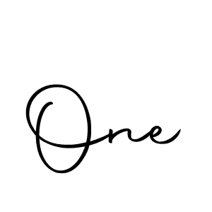 You should practise on your own different ways (Autography-DOLnW) to write your name (One) in signature. don't let someone else do it for you. One signature style 10 images and pictures png