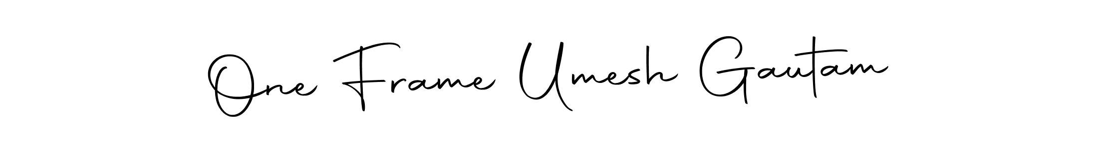 How to Draw One Frame Umesh Gautam signature style? Autography-DOLnW is a latest design signature styles for name One Frame Umesh Gautam. One Frame Umesh Gautam signature style 10 images and pictures png