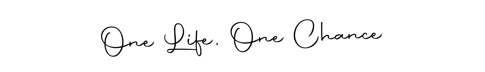 Once you've used our free online signature maker to create your best signature Autography-DOLnW style, it's time to enjoy all of the benefits that One Life, One Chance name signing documents. One Life, One Chance signature style 10 images and pictures png
