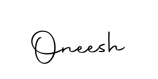 Create a beautiful signature design for name Oneesh. With this signature (Autography-DOLnW) fonts, you can make a handwritten signature for free. Oneesh signature style 10 images and pictures png