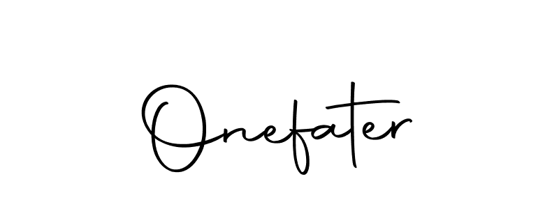 You should practise on your own different ways (Autography-DOLnW) to write your name (Onefater) in signature. don't let someone else do it for you. Onefater signature style 10 images and pictures png