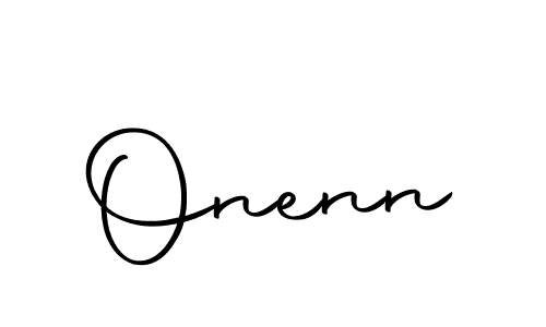 Design your own signature with our free online signature maker. With this signature software, you can create a handwritten (Autography-DOLnW) signature for name Onenn. Onenn signature style 10 images and pictures png