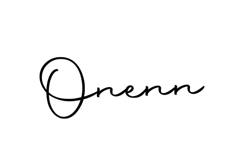 Design your own signature with our free online signature maker. With this signature software, you can create a handwritten (Autography-DOLnW) signature for name Onenn. Onenn signature style 10 images and pictures png