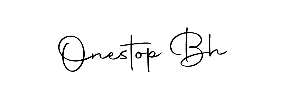 Use a signature maker to create a handwritten signature online. With this signature software, you can design (Autography-DOLnW) your own signature for name Onestop Bh. Onestop Bh signature style 10 images and pictures png
