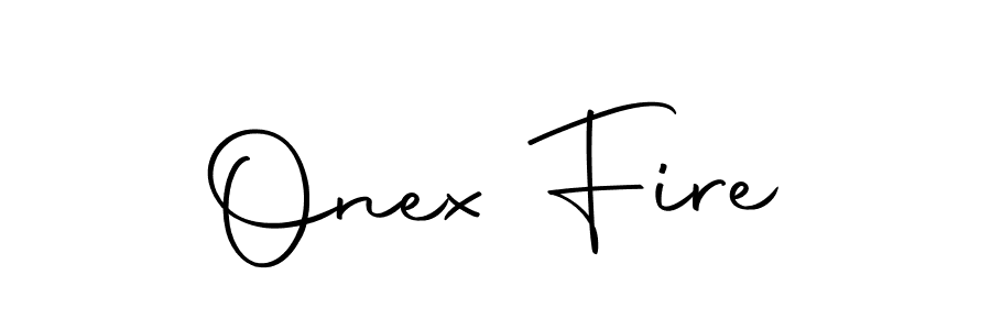 Similarly Autography-DOLnW is the best handwritten signature design. Signature creator online .You can use it as an online autograph creator for name Onex Fire. Onex Fire signature style 10 images and pictures png