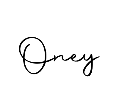 Create a beautiful signature design for name Oney. With this signature (Autography-DOLnW) fonts, you can make a handwritten signature for free. Oney signature style 10 images and pictures png