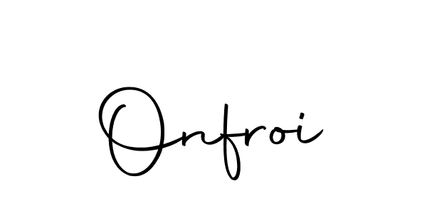 Use a signature maker to create a handwritten signature online. With this signature software, you can design (Autography-DOLnW) your own signature for name Onfroi. Onfroi signature style 10 images and pictures png