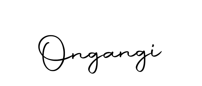 Make a beautiful signature design for name Ongangi. With this signature (Autography-DOLnW) style, you can create a handwritten signature for free. Ongangi signature style 10 images and pictures png