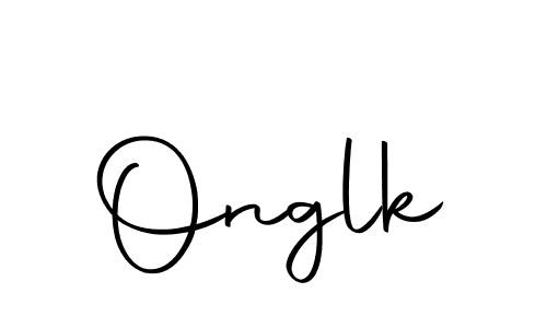 You should practise on your own different ways (Autography-DOLnW) to write your name (Onglk) in signature. don't let someone else do it for you. Onglk signature style 10 images and pictures png