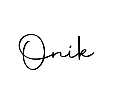 Similarly Autography-DOLnW is the best handwritten signature design. Signature creator online .You can use it as an online autograph creator for name Onik. Onik signature style 10 images and pictures png