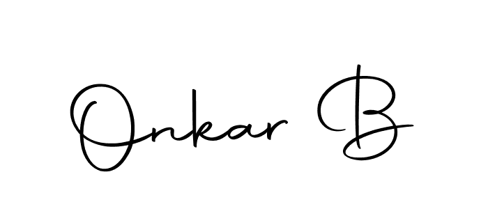 It looks lik you need a new signature style for name Onkar B. Design unique handwritten (Autography-DOLnW) signature with our free signature maker in just a few clicks. Onkar B signature style 10 images and pictures png