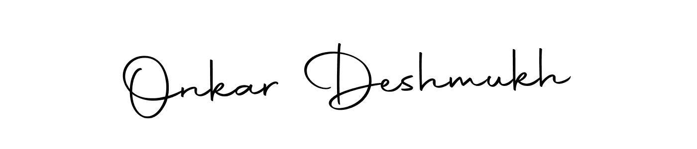 Make a short Onkar Deshmukh signature style. Manage your documents anywhere anytime using Autography-DOLnW. Create and add eSignatures, submit forms, share and send files easily. Onkar Deshmukh signature style 10 images and pictures png