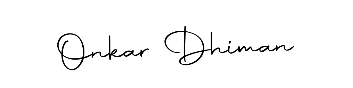 Once you've used our free online signature maker to create your best signature Autography-DOLnW style, it's time to enjoy all of the benefits that Onkar Dhiman name signing documents. Onkar Dhiman signature style 10 images and pictures png