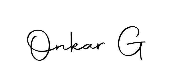 if you are searching for the best signature style for your name Onkar G. so please give up your signature search. here we have designed multiple signature styles  using Autography-DOLnW. Onkar G signature style 10 images and pictures png