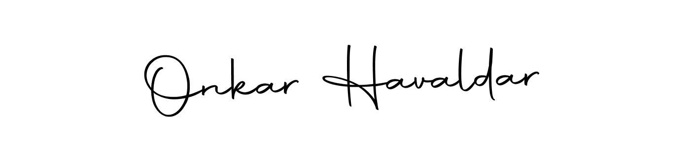 Onkar Havaldar stylish signature style. Best Handwritten Sign (Autography-DOLnW) for my name. Handwritten Signature Collection Ideas for my name Onkar Havaldar. Onkar Havaldar signature style 10 images and pictures png