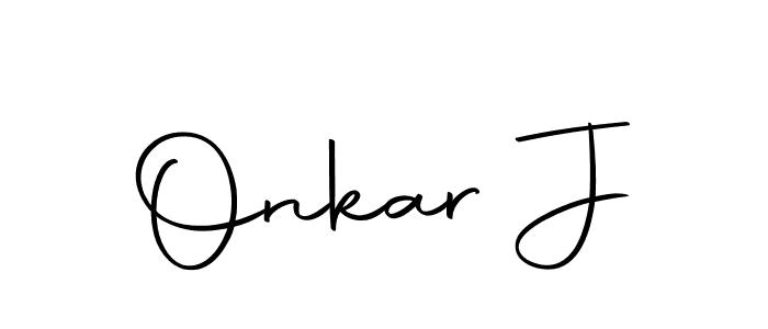 How to make Onkar J signature? Autography-DOLnW is a professional autograph style. Create handwritten signature for Onkar J name. Onkar J signature style 10 images and pictures png