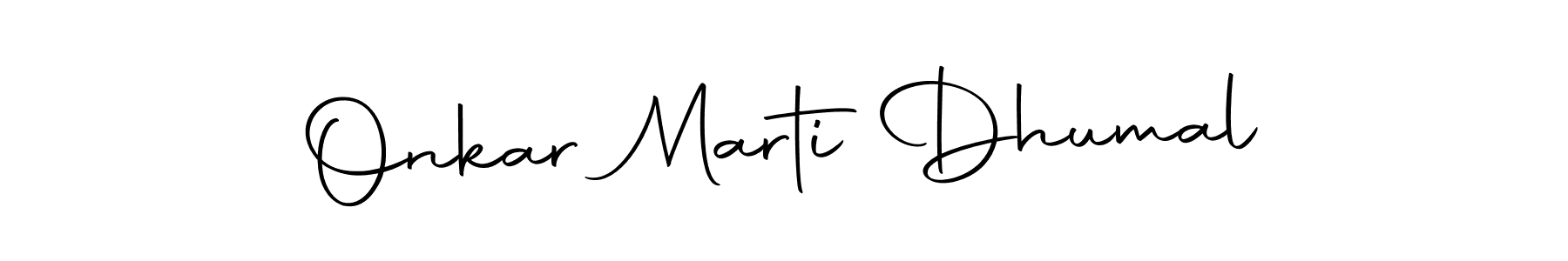Similarly Autography-DOLnW is the best handwritten signature design. Signature creator online .You can use it as an online autograph creator for name Onkar Marti Dhumal. Onkar Marti Dhumal signature style 10 images and pictures png