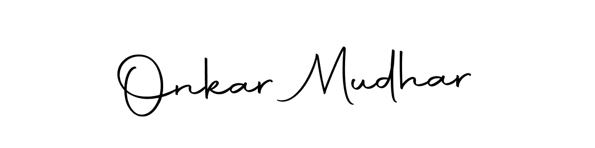 Make a beautiful signature design for name Onkar Mudhar. Use this online signature maker to create a handwritten signature for free. Onkar Mudhar signature style 10 images and pictures png