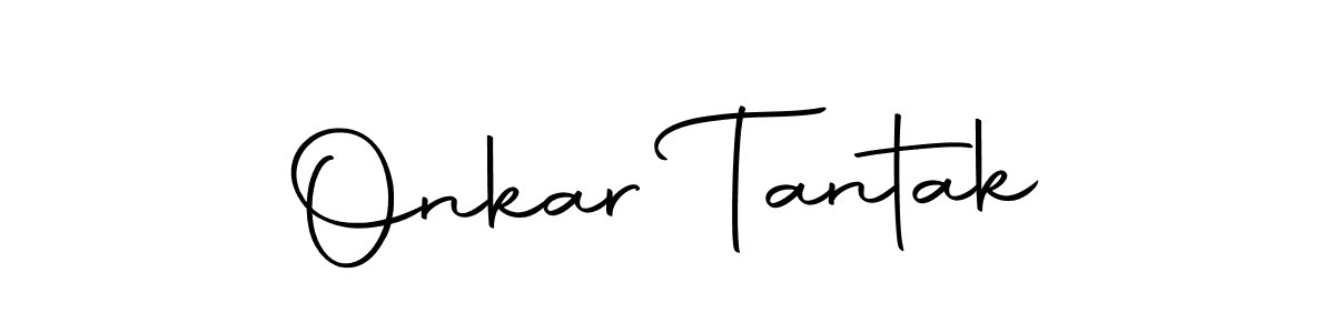 This is the best signature style for the Onkar Tantak name. Also you like these signature font (Autography-DOLnW). Mix name signature. Onkar Tantak signature style 10 images and pictures png