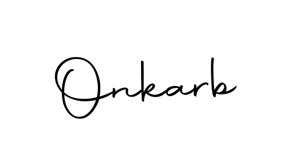 Also we have Onkarb name is the best signature style. Create professional handwritten signature collection using Autography-DOLnW autograph style. Onkarb signature style 10 images and pictures png