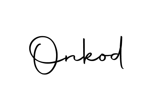 Create a beautiful signature design for name Onkod. With this signature (Autography-DOLnW) fonts, you can make a handwritten signature for free. Onkod signature style 10 images and pictures png