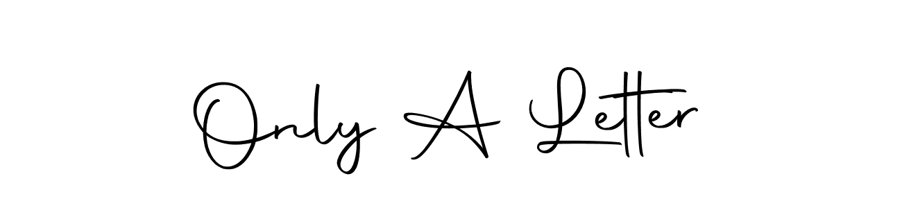 How to make Only A Letter signature? Autography-DOLnW is a professional autograph style. Create handwritten signature for Only A Letter name. Only A Letter signature style 10 images and pictures png