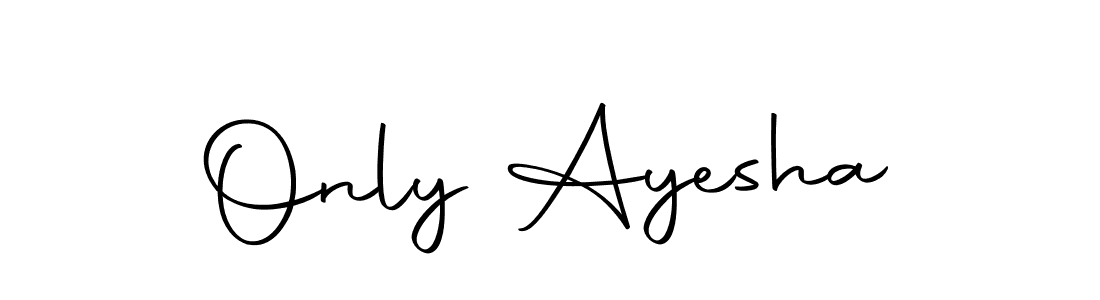 Similarly Autography-DOLnW is the best handwritten signature design. Signature creator online .You can use it as an online autograph creator for name Only Ayesha. Only Ayesha signature style 10 images and pictures png