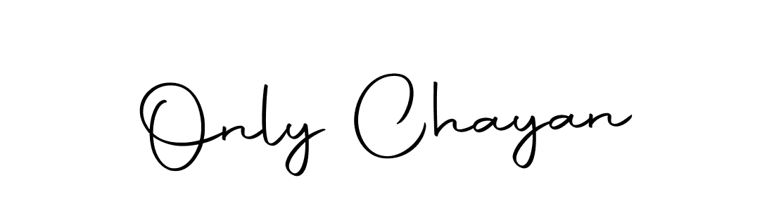 The best way (Autography-DOLnW) to make a short signature is to pick only two or three words in your name. The name Only Chayan include a total of six letters. For converting this name. Only Chayan signature style 10 images and pictures png