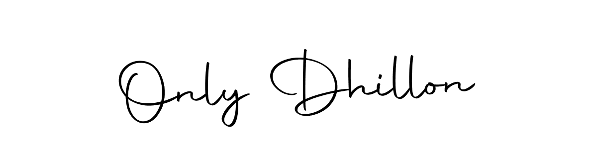 Only Dhillon stylish signature style. Best Handwritten Sign (Autography-DOLnW) for my name. Handwritten Signature Collection Ideas for my name Only Dhillon. Only Dhillon signature style 10 images and pictures png