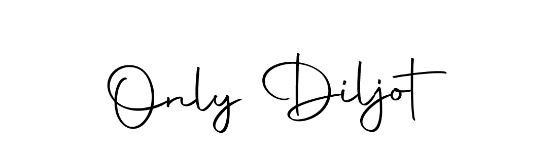 How to make Only Diljot name signature. Use Autography-DOLnW style for creating short signs online. This is the latest handwritten sign. Only Diljot signature style 10 images and pictures png
