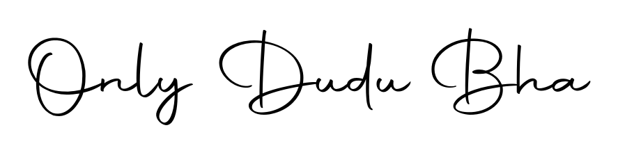 Give your name Only Dudu Bha an exquisite flair with the Autography-DOLnW script font. Ideal for contracts, resumes, and formal letterheads. Only Dudu Bha signature style 10 images and pictures png