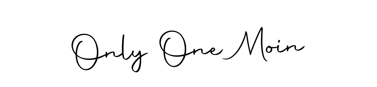 Use a signature maker to create a handwritten signature online. With this signature software, you can design (Autography-DOLnW) your own signature for name Only One Moin. Only One Moin signature style 10 images and pictures png