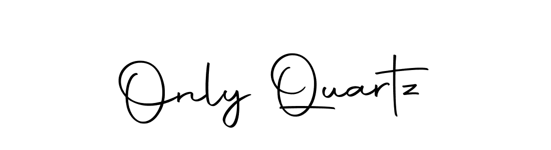Design your own signature with our free online signature maker. With this signature software, you can create a handwritten (Autography-DOLnW) signature for name Only Quartz. Only Quartz signature style 10 images and pictures png