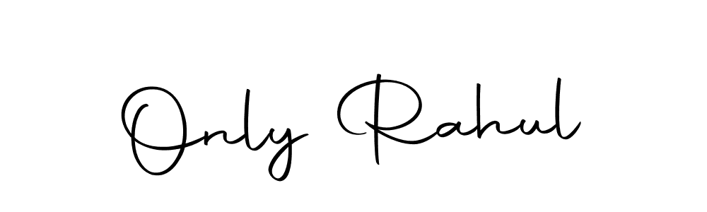 Once you've used our free online signature maker to create your best signature Autography-DOLnW style, it's time to enjoy all of the benefits that Only Rahul name signing documents. Only Rahul signature style 10 images and pictures png