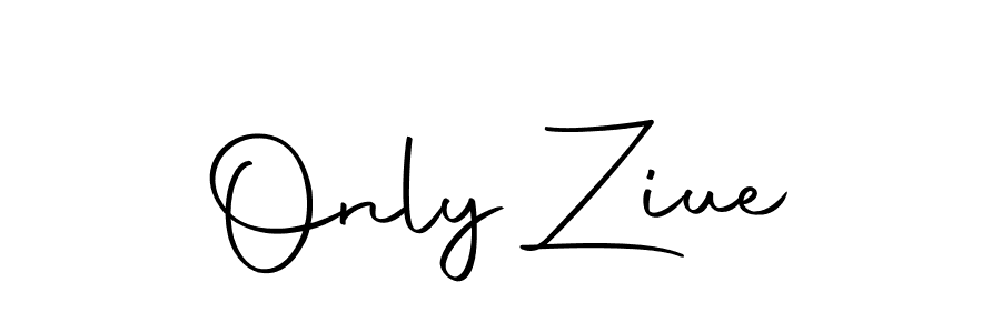 How to make Only Ziue signature? Autography-DOLnW is a professional autograph style. Create handwritten signature for Only Ziue name. Only Ziue signature style 10 images and pictures png