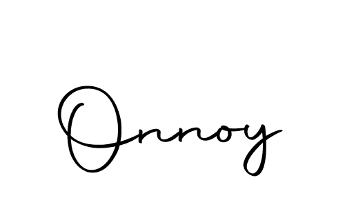 Design your own signature with our free online signature maker. With this signature software, you can create a handwritten (Autography-DOLnW) signature for name Onnoy. Onnoy signature style 10 images and pictures png