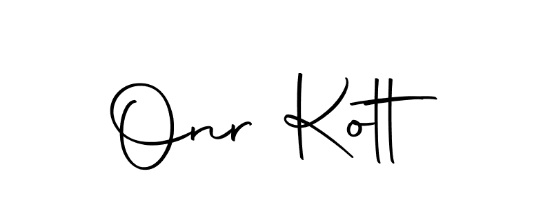 Design your own signature with our free online signature maker. With this signature software, you can create a handwritten (Autography-DOLnW) signature for name Onr Kott. Onr Kott signature style 10 images and pictures png