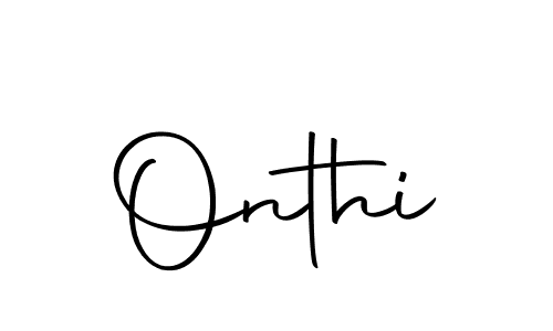 Similarly Autography-DOLnW is the best handwritten signature design. Signature creator online .You can use it as an online autograph creator for name Onthi. Onthi signature style 10 images and pictures png