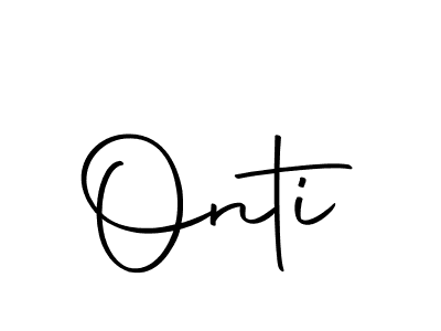 You can use this online signature creator to create a handwritten signature for the name Onti. This is the best online autograph maker. Onti signature style 10 images and pictures png