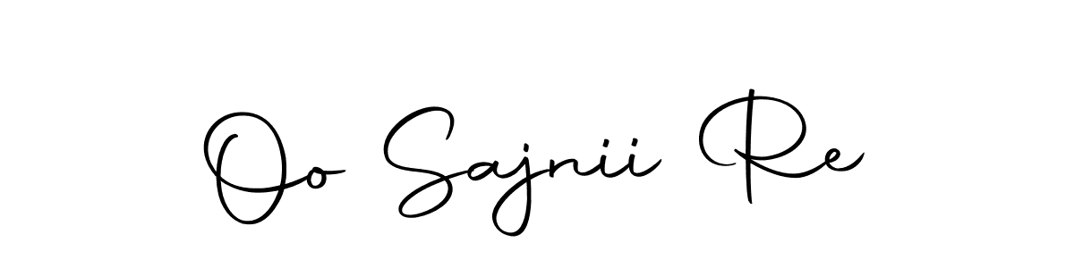 You should practise on your own different ways (Autography-DOLnW) to write your name (Oo Sajnii Re) in signature. don't let someone else do it for you. Oo Sajnii Re signature style 10 images and pictures png