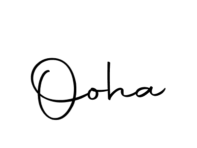 Ooha stylish signature style. Best Handwritten Sign (Autography-DOLnW) for my name. Handwritten Signature Collection Ideas for my name Ooha. Ooha signature style 10 images and pictures png