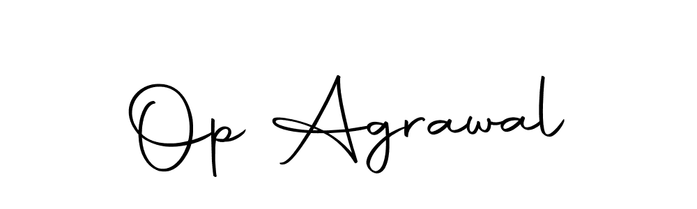 Make a beautiful signature design for name Op Agrawal. Use this online signature maker to create a handwritten signature for free. Op Agrawal signature style 10 images and pictures png