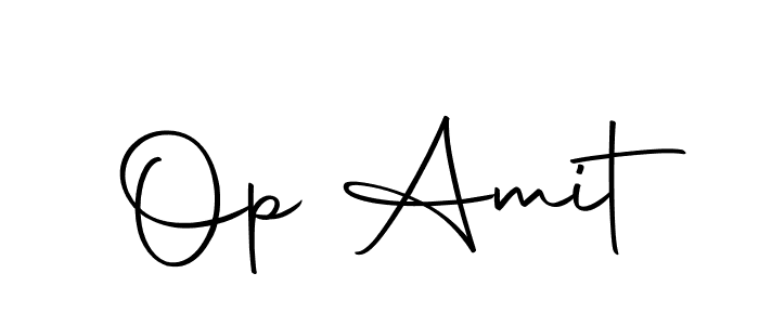 You should practise on your own different ways (Autography-DOLnW) to write your name (Op Amit) in signature. don't let someone else do it for you. Op Amit signature style 10 images and pictures png