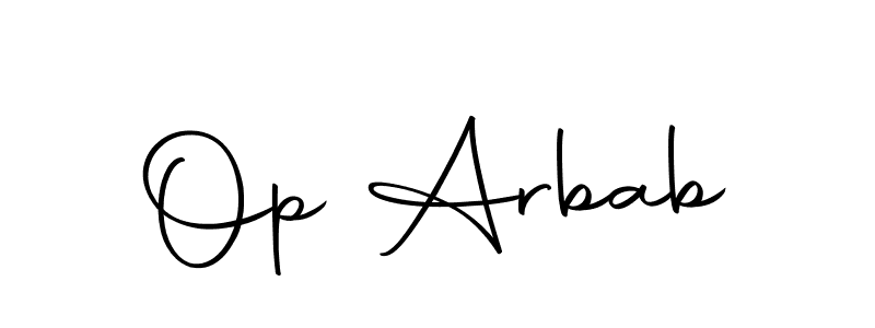 How to make Op Arbab name signature. Use Autography-DOLnW style for creating short signs online. This is the latest handwritten sign. Op Arbab signature style 10 images and pictures png