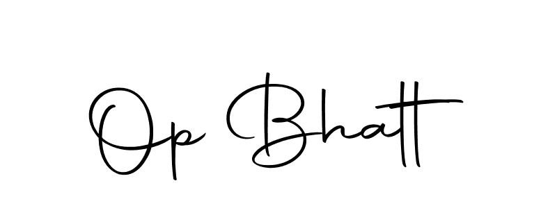 The best way (Autography-DOLnW) to make a short signature is to pick only two or three words in your name. The name Op Bhatt include a total of six letters. For converting this name. Op Bhatt signature style 10 images and pictures png