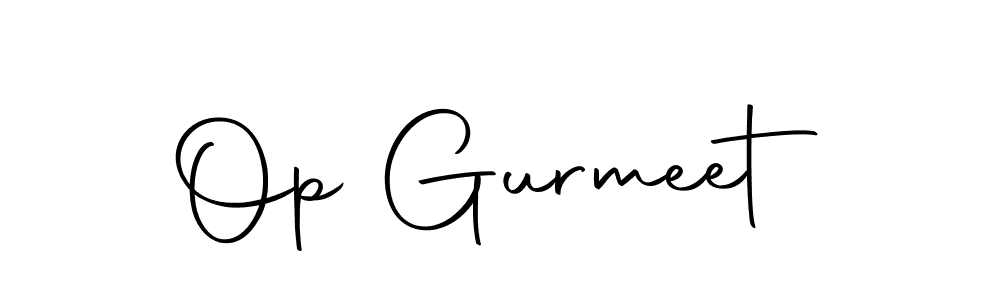 Also we have Op Gurmeet name is the best signature style. Create professional handwritten signature collection using Autography-DOLnW autograph style. Op Gurmeet signature style 10 images and pictures png