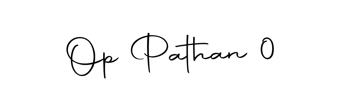 Make a beautiful signature design for name Op Pathan 0. With this signature (Autography-DOLnW) style, you can create a handwritten signature for free. Op Pathan 0 signature style 10 images and pictures png
