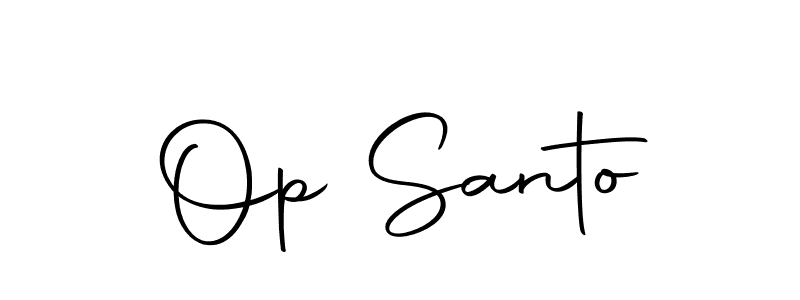 Similarly Autography-DOLnW is the best handwritten signature design. Signature creator online .You can use it as an online autograph creator for name Op Santo. Op Santo signature style 10 images and pictures png